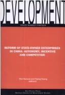 Tapa de Reform of State Owned Enterprises in China