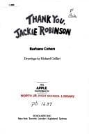 Tapa de Thank You, Jackie Robinson