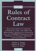 Tapa de Rules Of Contract Law