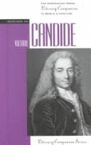 Tapa de Readings on Candide