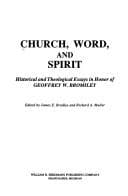 Tapa de Church, word, and spirit