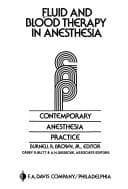 Tapa de Fluid and Blood Therapy in Anesthesia