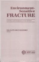 Tapa de Environment-sensitive fracture