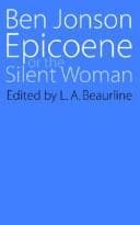 Tapa de Epicoene Or the Silent Woman