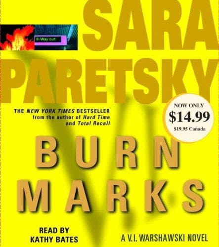 Tapa de Burn Marks (V.I. Warshawski Novels)