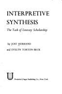 Tapa de Interpretive Synthesis