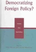 Tapa de Democratizing foreign policy?
