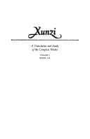 Tapa de Xunzi