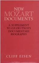 Tapa de New Mozart Documents