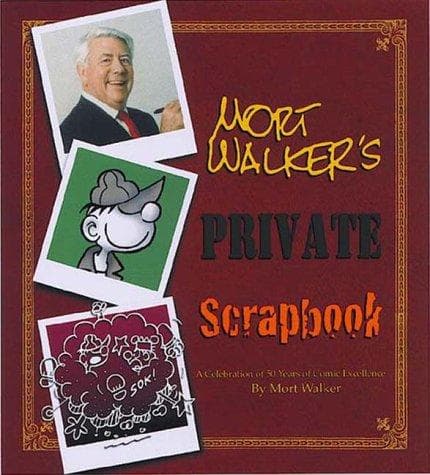 Tapa de Mort Walker's private scrapbook