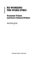 Tapa de RE-WORKG WORK ETHIC (Work and Society in the Eighties)