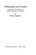Tapa de Shakespeare and Society Critical Studies I