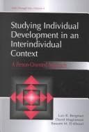 Tapa de Studying Individual Development in an Interindividual Context