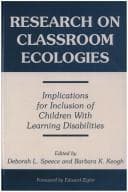 Tapa de Research on Classroom Ecologies