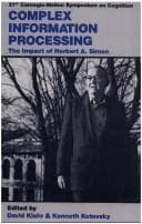 Tapa de Complex Information Processing