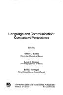 Tapa de Language and Communication