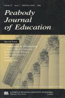 Tapa de Commemorating the 50th Anniversary of brown V. Board of Education:: Reconsidering the Effects of the Landmark Decision:a Special Issue of the peabody Journal ... Journal of Education, Vol 79, No 2, 2004)