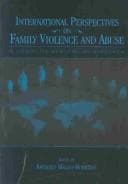 Tapa de International Perspectives on Family Violence and Abuse