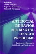 Tapa de Antisocial behavior and mental health problems