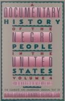 Tapa de A Documentary History Of The Negro People In The United States Volume 4