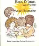 Tapa de About Belonging (Hear O Israel) (Hear O Israel)