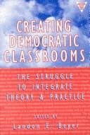 Tapa de Creating Democratic Classrooms