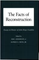 Tapa de The Facts of reconstruction
