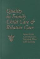 Tapa de Quality in family child care and relative care