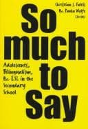 Tapa de So Much to Say