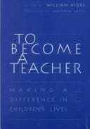 Tapa de To become a teacher