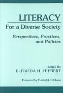 Tapa de Literacy for a diverse society