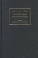 Tapa de Post-colonial literatures