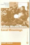 Tapa de Ethnic Distinctions, Local Meanings
