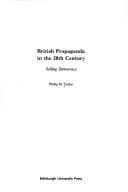Tapa de British Propaganda in the Twentieth Century