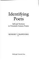 Tapa de Identifying poets