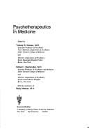 Tapa de Psychotherapeutics in medicine