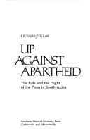 Tapa de Up Against Apartheid