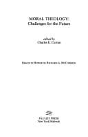 Tapa de Moral Theology: Challenges for the Future