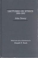 Tapa de Lectures on ethics, 1900-1901