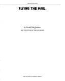 Tapa de Flying the mail