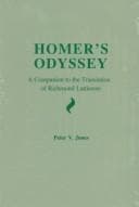 Tapa de Homer's Odyssey