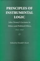 Tapa de Principles of instrumental logic