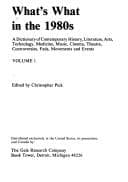 Tapa de What's What in the 1980's