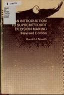 Tapa de Intro Suprem CRT Dec Mkg Rev (Chandler publications in political science)