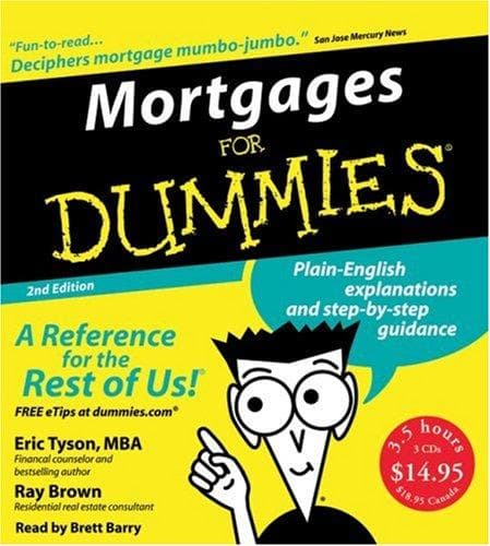 Tapa de Mortgages for Dummies 2nd Ed. CD