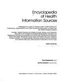 Tapa de Encyclopedia of health information sources