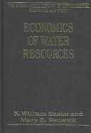Tapa de Economics of water resources