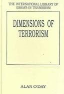 Tapa de Dimensions Of Terrorism (The International Library of Essays in Terrorism)
