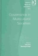 Tapa de GOVERNANCE IN MULTICULTURAL SOCIETIES; ED. BY JOHN REX