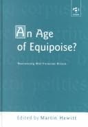 Tapa de An Age of Equipoise?